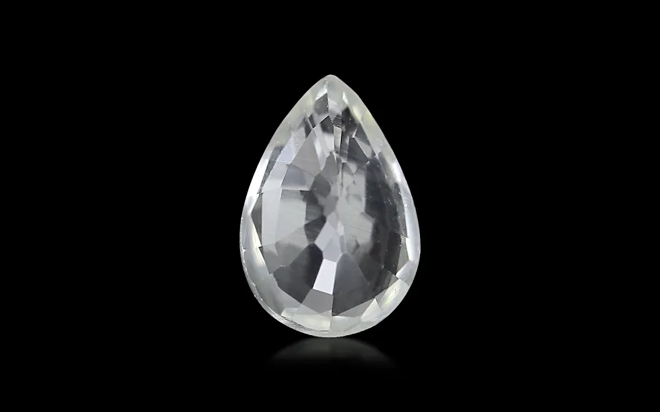 White Sapphire 6x4 MM - 0.54 Carats