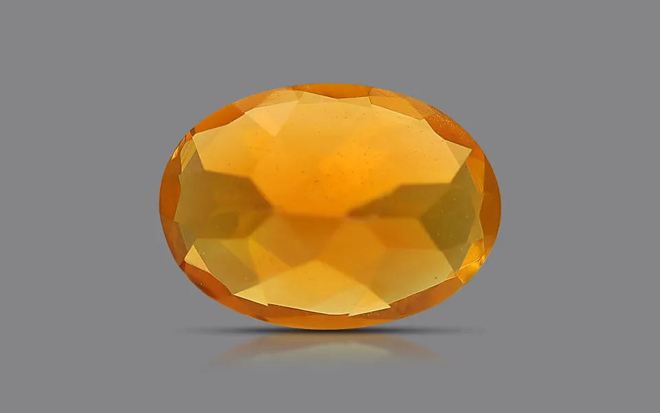 Madeira Citrine 7x5 MM - 0.84 Carats