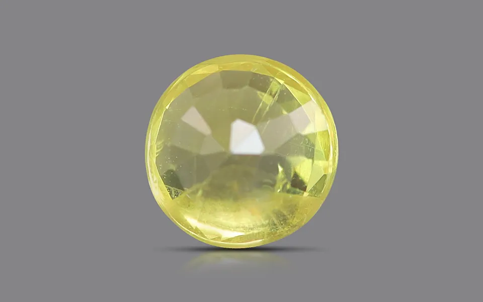 Yellow Sapphire 4 MM - 0.33 Carats