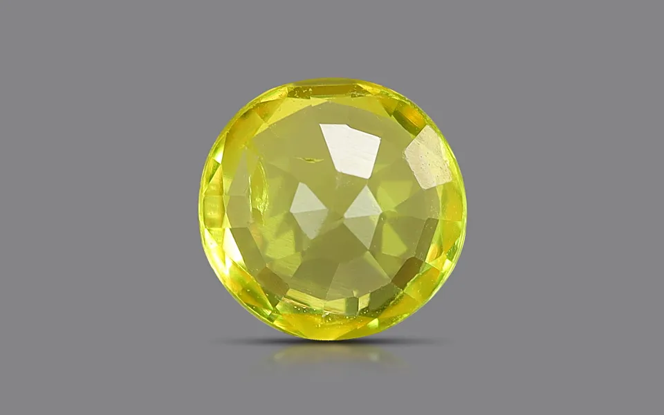 Yellow Sapphire 4.5 MM - 0.35 Carats